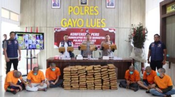 Kapolres Gayo Lues: Pengungkapan 1,95 Ton Ganja Ini Jadi yang Terbesar Sepanjang Sejarah Kabupaten