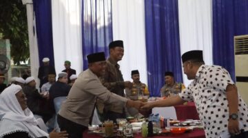 Membangun Ukhuwah Islamiyah, Kapolres Simalungun Wakili Kapolda Sumut Gelar Safari Ramadan Bersama Ulama