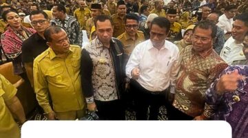 Bupati Karo Hadiri Rapat Koordinasi Nasional Mitigasi Kekeringan Pertanian