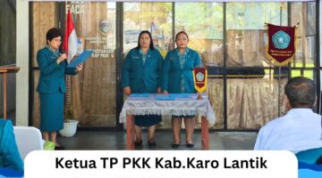 Ketua TP PKK Kabupaten Karo Lantik Ketua TP PKK Kecamatan Kabanjahe dan Berastagi
