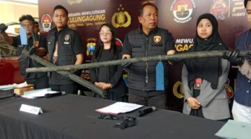 Polres Tulungagung Berhasil Ungkap Kasus Pencurian Kabel Telkom