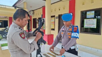 Senjata Api Polres Sergai Diperiksa Propam Polda Sumut, Gudang Senpi Disorot.