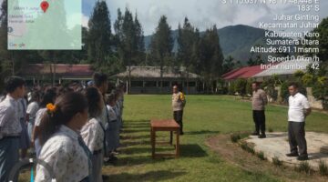 Polsek Juhar Edukasi Pelajar, Wujudkan Generasi Tertib dan Bebas Narkoba