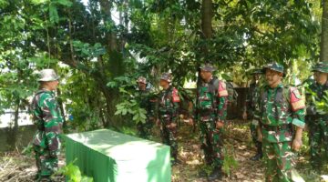 Tingkatkan Kemampuan Prajurit, Koramil 421-03/Pnh Gelar UTP