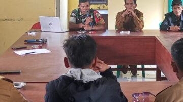 Sinergi TNI dan Desa Demi Pembangunan Berkelanjutan, Babinsa Koramil 06/Kerajaan Hadiri Penetapan APBDes 2026 Desa Traju