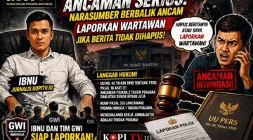 Lawan Intimidasi, Tim GWI Tolak Hapus Berita Dugaan Aliran Dana Proyek di Banten!