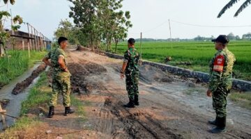 Inilah Penampakan Jalan Yang Akan Digarap Pada Program TMMD Reg 128 Kodim 0725/Sragen