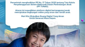 Pemerintah Terbitkan PP Tunas Perkuat Perlindungan Anak di Ruang Digital