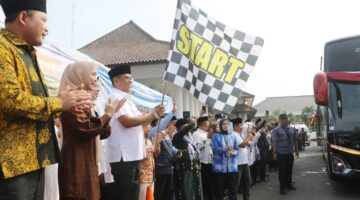392 Jemaah Calon Haji asal Kabupaten Serang Dilepas, Pesan Bupati Ratu Zakiyah Jaga Akhlakul Karimah