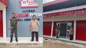 Danramil 421-03/Pnh Kejar Target Pembangunan Gedung KDKMP, 10 Desa Rampung 100 Persen