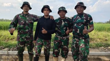 Batalyon Kavaleri 2/Turangga Ceta Terjunkan Prajurit Bantu TMMD di Sragen 