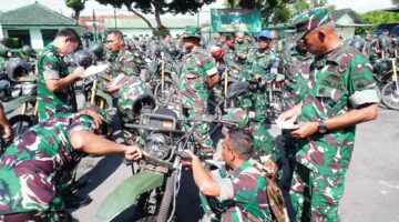 Kendaraan Dinas Harus Prima! Kodim Boyolali Jalani Pemeriksaan Ketat dari Paldam Diponegoro