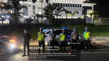 Polres Karo Tingkatkan Patroli Malam, Antisipasi Tawuran dan Kejahatan Jalanan