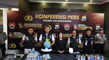Modus Isi Ulang Gas Portable Pakai LPG Subsidi 3 Kg Terbongkar, Seorang Pemuda Diamankan Polres Tulungagung