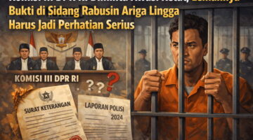 Kasus Rabusin Ariga Lingga Dinilai Penuh Kejanggalan, Komisi III DPR RI Diharapkan Pastikan Proses Hukum Berjalan Adil