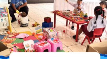Wujudkan Hak Anak, Pemkab Karo Sediakan Pojok Bermain di Ruang Tunggu Kantor Bupati