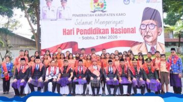 Pemkab Karo Gelar Upacara Peringatan Hardiknas 2026  