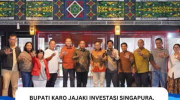 Bupati Karo Jajaki Investasi Singapura, Dorong Hilirisasi Pertanian dan Teknologi CAS untuk Tingkatkan Daya Saing Produk Hortikultura