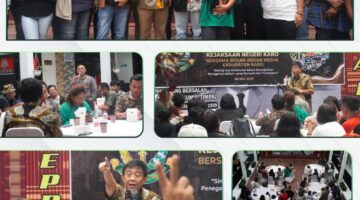Kejari Karo dan Insan Pers Perkuat Kolaborasi Kawal Penegakan Hukum di Bumi Turang