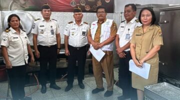 Dinas Kesehatan Kabupaten Karo Kunjungi Rutan Kabanjahe, Survei Lapangan Terkait Kelayakan Higienis Makanan”