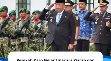 Pemkab Karo Gelar Upacara Ziarah dan Tabur Bunga di Makam Pahlawan Peringati Hari Kebangkitan Nasional ke-118