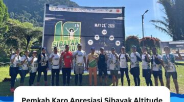 Pemkab Karo Apresiasi Sibayak Altitude Run 2026, Dorong Sport