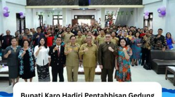 Bupati Karo Hadiri Pentahbisan Gedung Gereja Pentakosta Tabernakel “Kristus Gembala”
