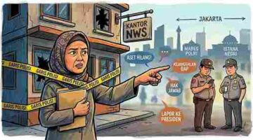IRONI GARIS POLISI: ASET SM AMBLAS SAAT DALAM PENGAWASAN APARAT, KORBAN SIAP LAPORKAN KEJANGGALAN KE MABES POLRI HINGGA PRESIDEN