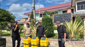Tingkatkan Standard Kebersihan, Pemkab Karo Fasilitasi Tempat Sampah Modern di Pusat Kota 
