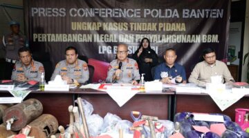 Polda Banten Ringkus 7 Tersangka Kasus Tambang Ilegal Periode 2026