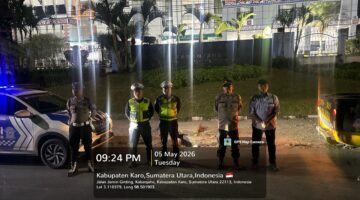 Patroli Malam Polres Karo Intensif, Situasi Kabanjahe Aman dan Kondusif