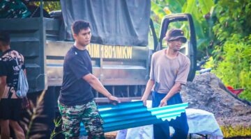 Sinergis TNI-Polri Sukseskan Pelaksanaan TMMD Ke-128 Kodim 1801/Manokwari