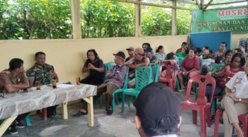 Menjelang Operasional, KDKMP Lae Nuaha Matangkan Persiapan Bersama Babinsa dan Warga