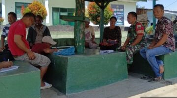 Markas Koramil 04/Tigalingga Dipadati Orangtua Calon Prajurit, Petugas Piket Beri Pelayanan Humanis dan Cepat