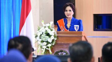 Ny. Ayu Rudolf P. Buulolo Resmi Dikukuhkan, Wara Koharmatau Siap Tampil Profesional dan Bermartabat