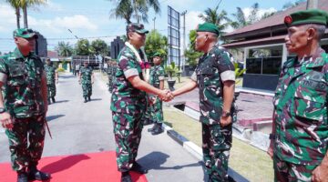 Pangdam I/BB Lakukan Kunjungan Kerja ke Kodim 0204/DS