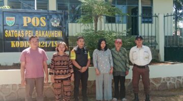 Satgas Kodim 0421/Ls Evakuasi Wanita Linglung di Pelabuhan Bakauheni, Berhasil Dipertemukan dengan Keluarga