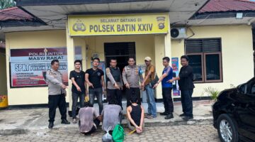 Kasus Narkotika di Muara Jangga, Tiga Orang  Berhasil Diamankan, Polsek Batin XXIV