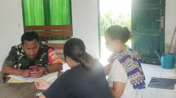 Babinsa 04/Tigalingga Hadiri Integrasi Layanan Primer (ILP) di Posyandu Desa Lau Pakpak