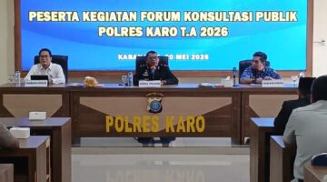 Polres Karo Gelar Forum Konsultasi Publik, Tingkatkan Mutu Pelayanan kepada Masyarakat