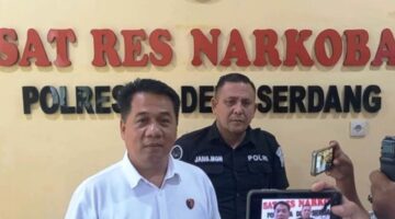 Sat Res Narkoba Polresta Deli Serdang Bersama Polsek Tanjung Morawa Ungkap Kasus Ganja, 40 Batang Tanaman Diamankan