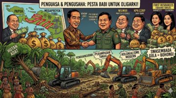 JOKOWI & PRABOWO DI BALIK PENGHANCURAN HUTAN PAPUA: Mega-Proyek Tebu Merauke Hanyalah ‘Karpet Merah’ untuk Oligarki dan Korporasi Raksasa!