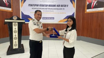 Rutan Ambon Akhiri Program Magang HUB Batch II Dengan Apresiasi