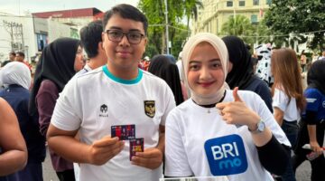 Kolaborasi Branch Office BRI Medan Gatot Subroto Bersama FC Barcelona Dalam Event Car Free Day Kota Medan 2026