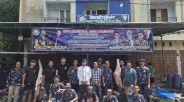 AMPI DPD Deli Serdang Berbagi Hewan Qurban Sebanyak 4 Ekor Kepada Masyarakat Dan Abang Becak Yang Ada Di Lubuk Pakam Dalam Rangka Hari Raya Idul Adha 1447H