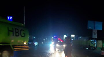 Respons Cepat Call Center 110, Polres Karo Urai Kemacetan di Simpang Merek