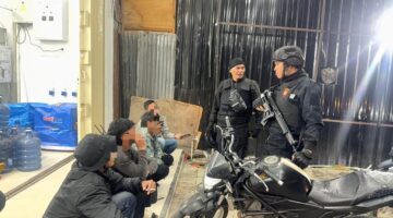 Tim Lingkaber Polres Karo Amankan Remaja Pembawa Sajam Saat Patroli Malam
