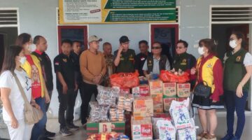 KISS Dan LSM TKN Serta Yayasan Lansia Merdeka Indonesia Adakan Baksos Di UPT Tuna Laras Berastagi.