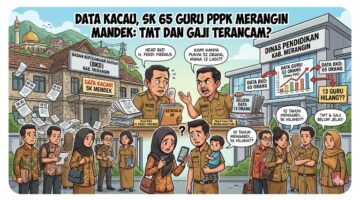 “Data Kacau, SK 65 Guru PPPK Merangin Mandek: TMT dan Gaji Terancam?”