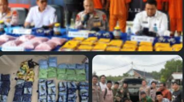 Sikat Narkoba, Polda Riau Sita 213,5 Kg Narkotika Sampai akhir April 2026